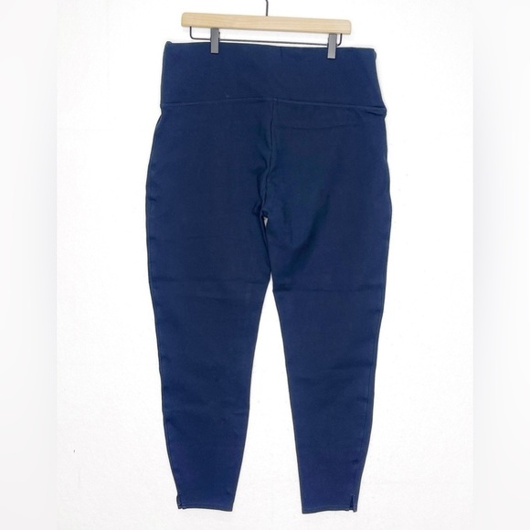SPANX Ankle Length Ponte Legging Navy Blue Sz 3X Tall 20262T - Picture 1 of 6